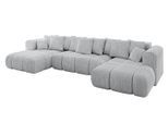 WOHNLANDSCHAFT CLOUD-U-v1 405x185x90 Grau Cord