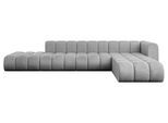 ECKSOFA modulares Sofa Zuvon-L2 - 387x177x70 cm Grau