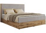 BOXBETT WOOD CLASSIC 180/200 - Hellgrau Cord - H4