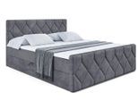 BOXBETT CATOR-Z - 120x200 cm - H3 - Dunkelgrau