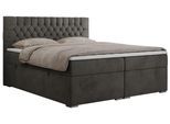 BOXBETT PERA 120/200 Dunkelgrau Velvet - H3