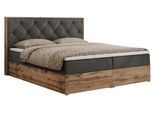 BOXBETT VENETO 180/200 Dunkelgrau Velvet - H3