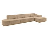 ECKSOFA Ottomane Rechts IREA-L3-v2 - 413x171x83 cm Beige