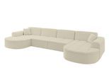 WOHNLANDSCHAFT TARO-U2 - 388x171x79,5 cm Beige