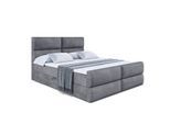 BOXBETT BOXI3-Z - 120x200 cm - H3 - Dunkelgrau