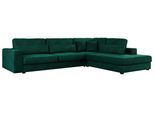 ECKSOFA Savona Dunkelgrün Velvet - rechts