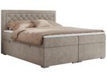 BOXBETT JASIR 140/200 - Beige Strukture - H3