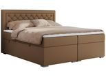 BOXBETT JASIR 120/200 - Braun Kunstleder - H4