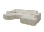 WOHNLANDSCHAFT ARRIO-U1 303x171x83 cm Creme