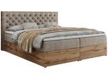 BOXBETT ALBERO 3 - 160/200 Beige Struktur - H4