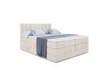 BOXSPRINGBETT OTTA KING - 140x200 - H3/H4 - Creme