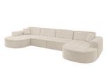 WOHNLANDSCHAFT TARO-U2 - 388x171x79,5 cm Beige