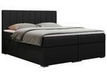 BOXBETT LOPE 140/200 - Schwarz Kunstleder - H3