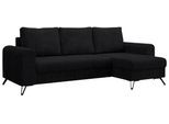 ECKSOFA Hugo Cord Schwarz