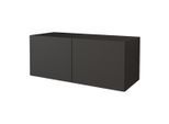 LOWBOARD ELIO-W 100x40x40 cm - Schwarz