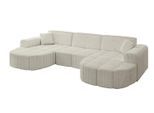 WOHNLANDSCHAFT LIVO-U1 - 315x173x79,5 cm Creme