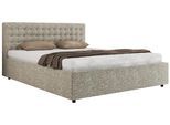 POLSTERBETT PAVO CLASSIC 200/200 - Beige Strukture - Multipocket-Matratze