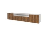 LOWBOARD KITO-W 200x40x41 cm - Weiß / Katania