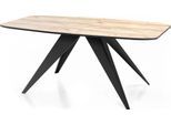 ESSTISCH Foster rechteckig ausziehbar, Craft Eiche 160-198/80/76 cm