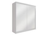 KLEIDERSCHRANK AMOHA mit LED - 200 cm - Weiß