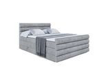 BOXSPRINGBETT CELESTIA-Z KING - 180x200 - H3/H4 - Grau