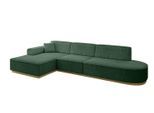 ECKSOFA Ottomane Links IREA-L2-v2 - 327x165x80 cm Grün