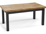 ESSTISCH Gemini rechteckig ausziehbar, Lancelot Eiche 120-160/80/78 cm