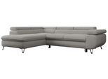 ECKSOFA PEDRO L Hellgrau Boucle - Links Seite