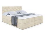 BOXBETT mit Matratze H3 und Lattenrost - CATOR - 180 x 200 Beige