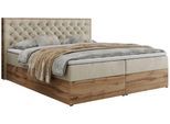 BOXBETT ALBERO 3 - 160/200 Beige Velvet - H3