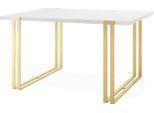 ESSTISCH Stella rechteckig ausziehbar, Weiß 120-220/80/76 cm