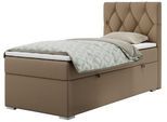 BOXBETT ALDA 90/200 Braun Kunstleder - H4 - Rechts Seite