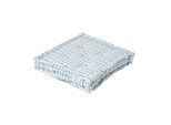 SITZKISSEN blau kariert 40/40/8 cm – Bodenkissen Vichy-Karo