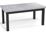 ESSTISCH Gemini rechteckig ausziehbar, Grauer Beton 140-180/80/78 cm