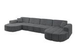 WOHNLANDSCHAFT LIVO-U2 - 400x173x79,5 cm Duneklgrau