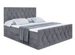 BOXBETT VELANTO-Z - 180 x 200 - H3 - Dunkelgrau