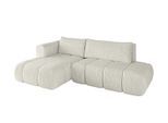 ECKSOFA Ottomane Links CLOUD-L 280x185x90 Creme Cord