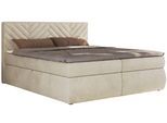 BOXBETT AVERTA 140/200 - Beige Velvet - H3