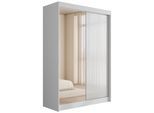 KLEIDERSCHRANK VESLI - 150 cm - Weiß