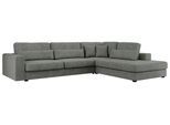 ECKSOFA Savona Grau Strukture - rechts