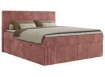 BOXBETT TILIANO 180/200 - Rosa Cord - H4