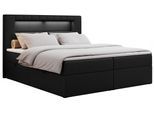 BOXBETT GOLD-5 LED 180/200 Schwarz Kunstleder - H4