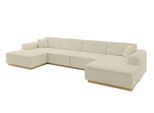 WOHNLANDSCHAFT IREA-U2-v2 - 386x165x80 cm Beige