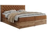 BOXBETT ALBERO 3 - 180/200 Orange Struktur - H4