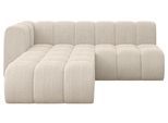 ECKSOFA modulares Sofa Darnel-L1 - 205x177x70 cm Beige