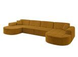 WOHNLANDSCHAFT TARO-U2 - 388x171x79,5 cm Senfgelb