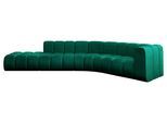ECKSOFA modulares Sofa Tilmo-L1 - 399x194x70 cm Grün