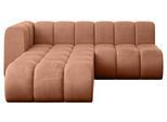ECKSOFA modulares Sofa Darnel-L1 - 205x177x70 cm Apricot
