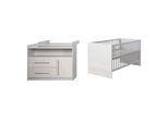 BABYZIMMER-SET Maren 2, mit breiter Wickelkommode, 2-teilig