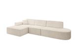 ECKSOFA Ottomane Links IREA-L2-v3 - 327x165x77 cm Beige